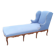 Ancienne méridienne duchesse chaise longue style Louis XV