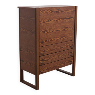 N-Line 'Team Program 500' bar cabinet in wengé, 1966