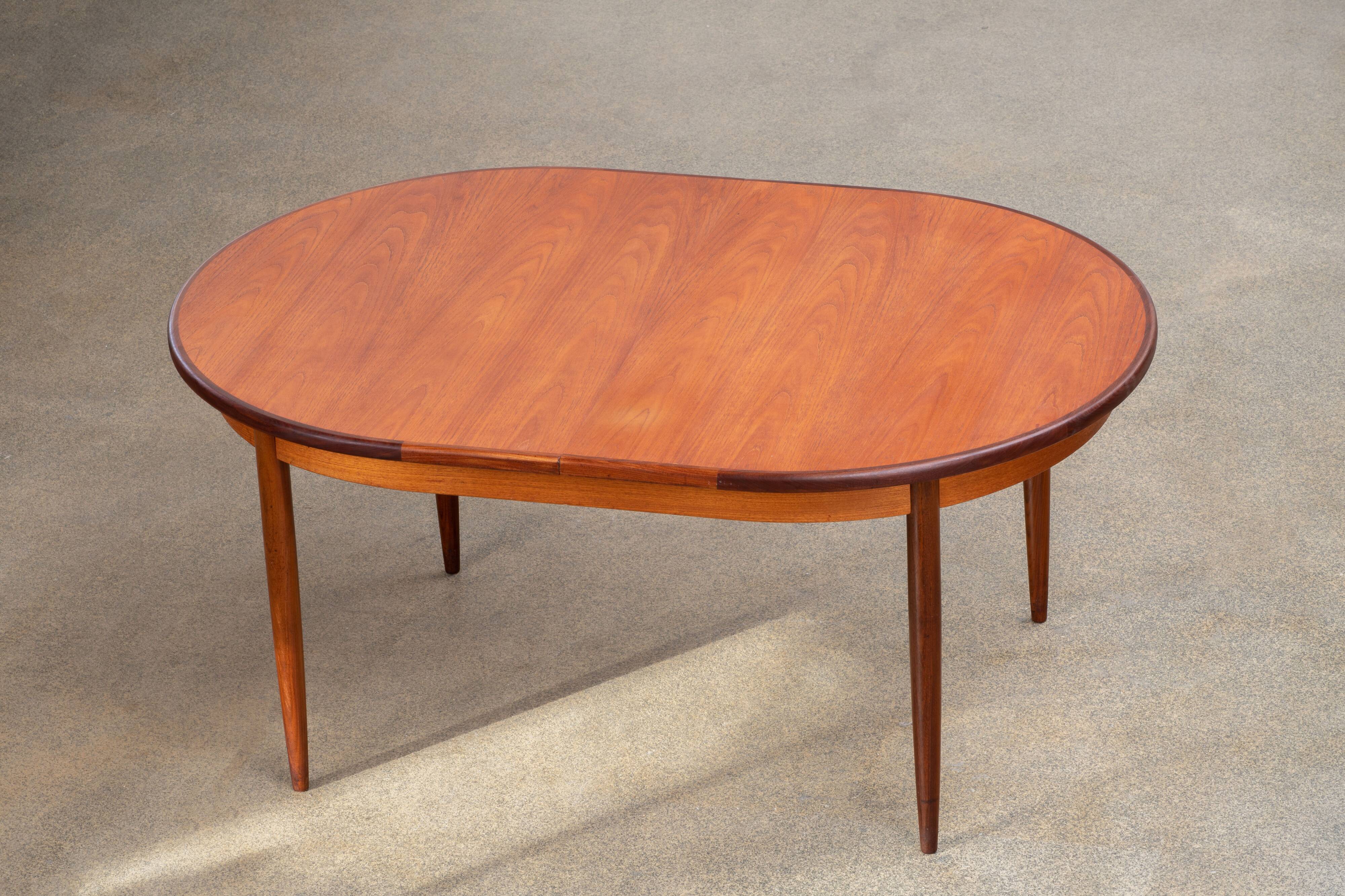 Vintage Scandinavian Table – 163 cm / 208 cm