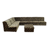 Vintage design modular lounge sofa 'Checkered'