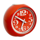 Vintage alarm clock Goldbühl orange