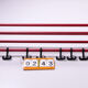 Mega long wall coat rack spage age the length is 3.50 meters, 1970s