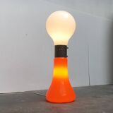 Murano Glass Floor Lamp Model Birillo Mid-Century Italian Space, 1960s