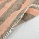 4x5 Red & Brown Small Size Kilim Rug, 134x164Cm