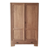 Large chest of drawers in solid raw oak
