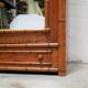 Armoire bambou vintage en bois