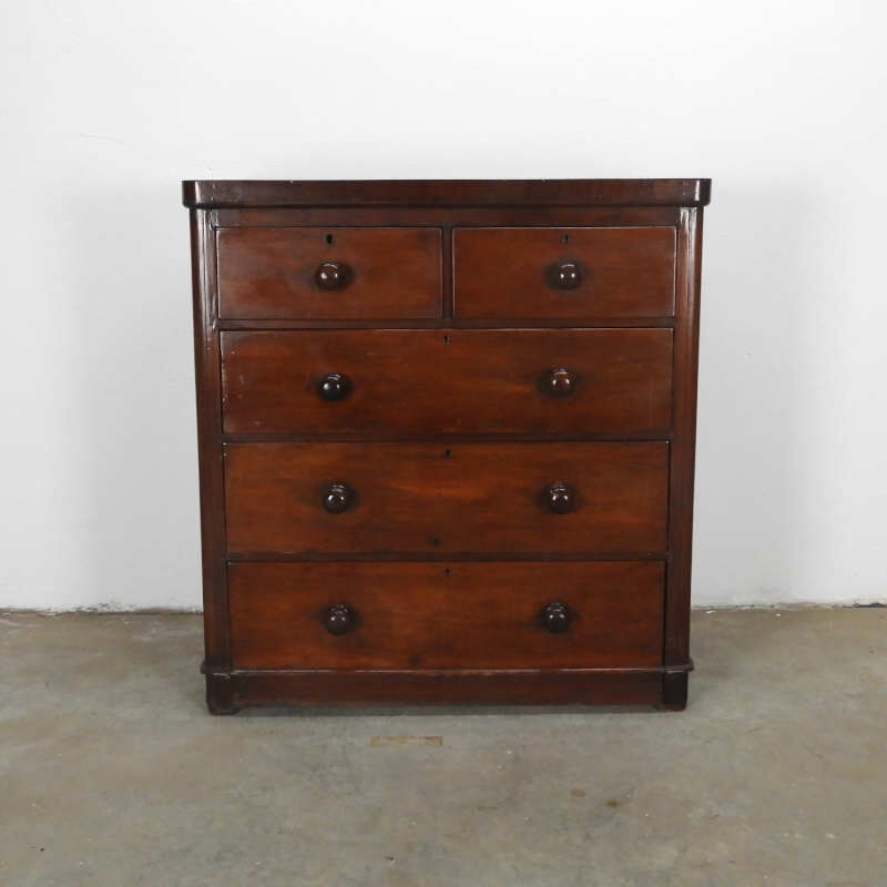 English chest of drawers