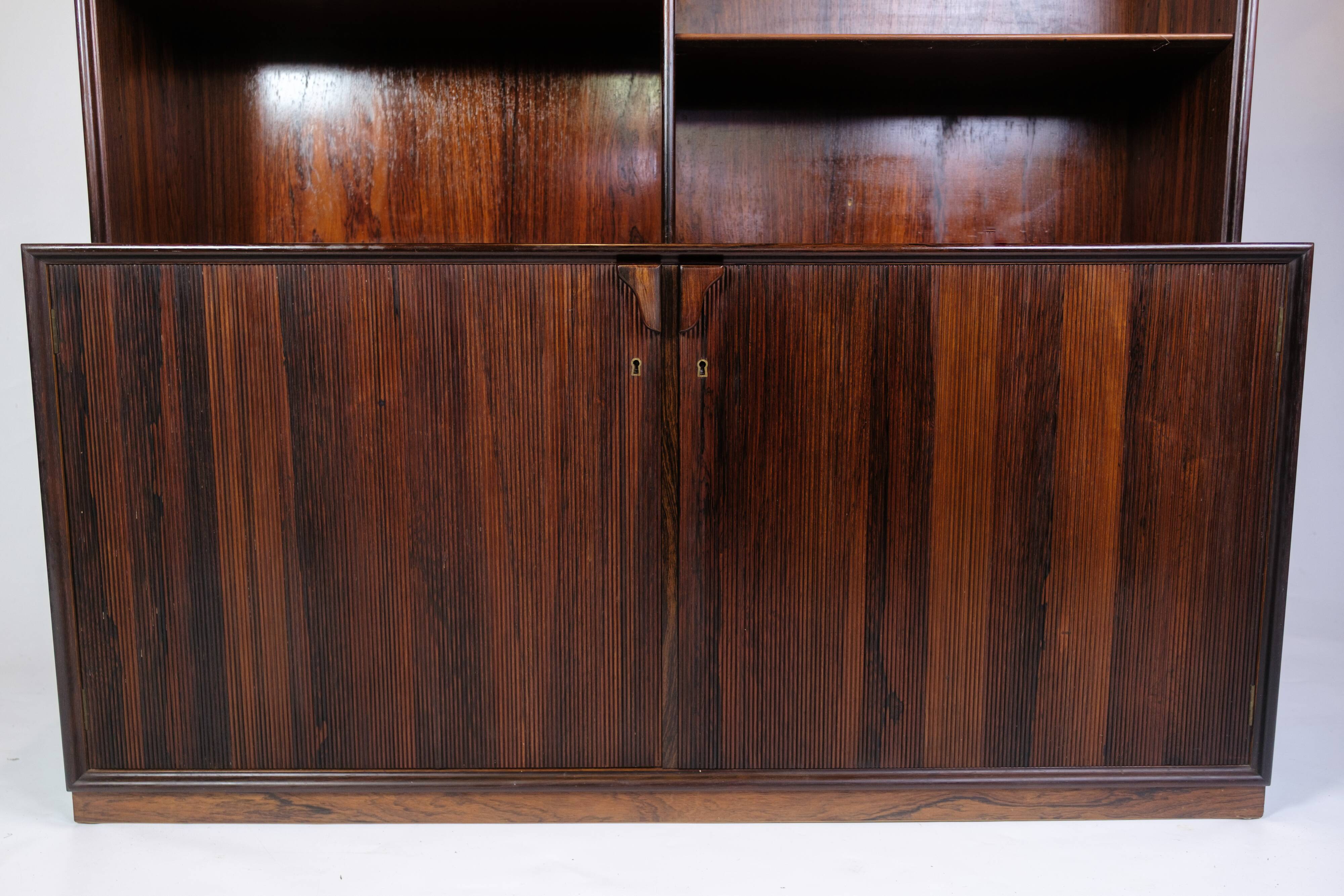 Bookcase Made In Rosewood By Frode Holm From 1960s