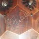 Artisanal wooden jug vase for decoration 1930s/1950s