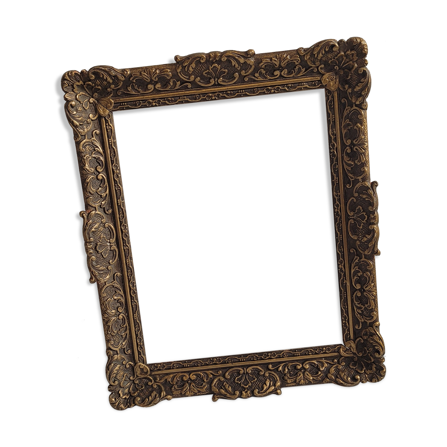 Golden frame