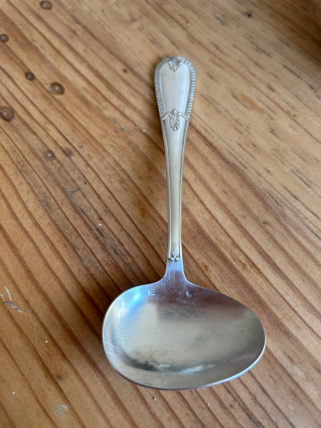 Silver spoon from the 30s