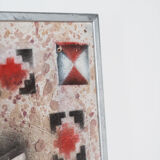 Paintings "lions of venice" by gio magri, set of 2, 1970s