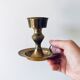 Brass candlestick