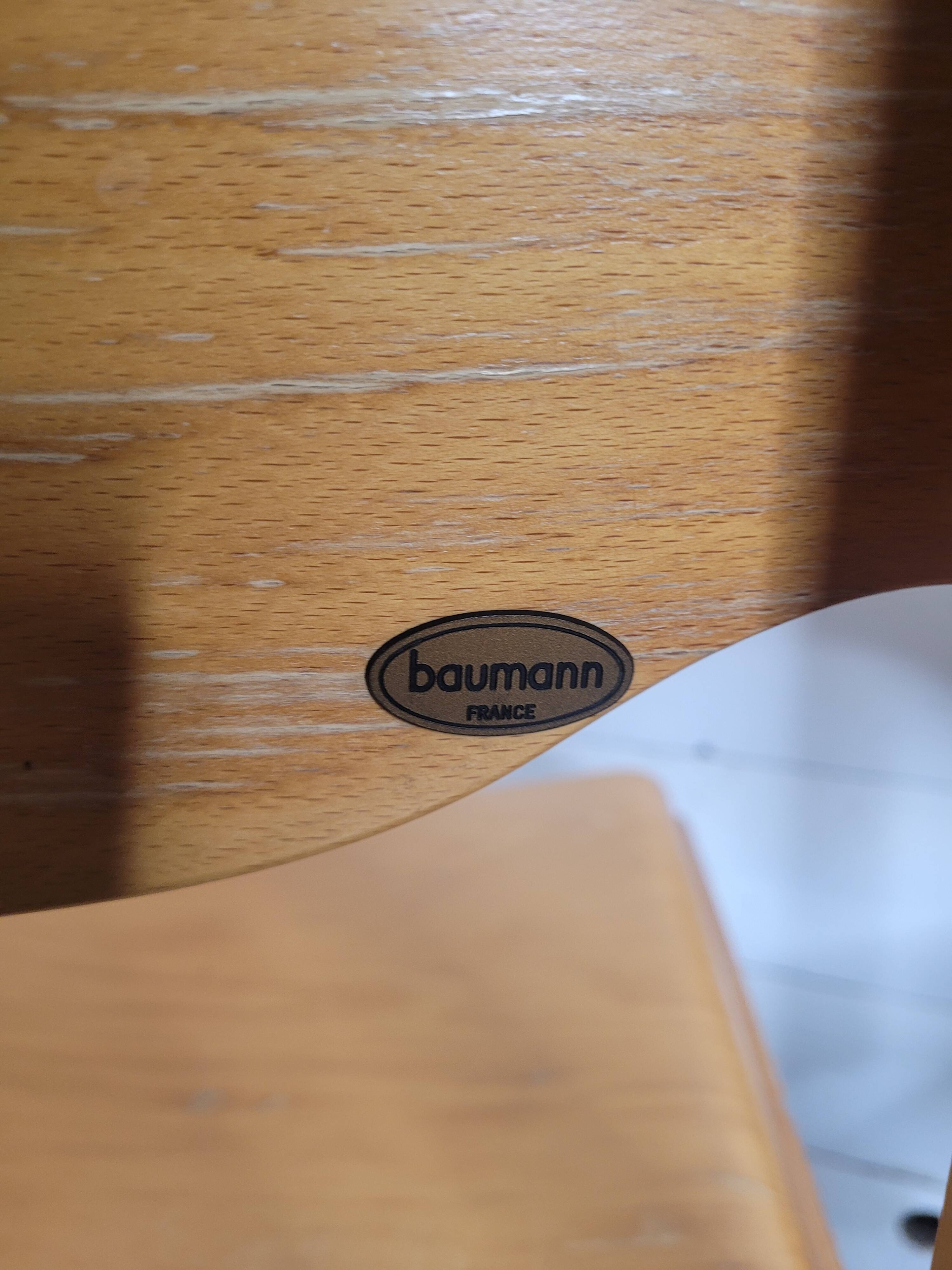 Pair of baumann chairs