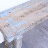 Beautiful wooden painter bench patina