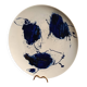 Large designer plate signed by Barbara Schroeder – 41 cm – Contemporary ceramic
