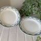 Duo of old earthenware dishes from Saint-Amand (North)