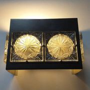 Pair of Midcentury Wall Lamps Napako, Josef Hurka, 1970s