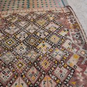 Vintage Moroccan Berber rug