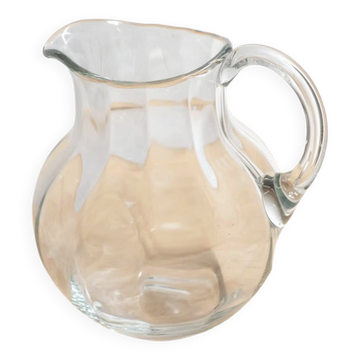 Pichet en verre blanc « Lison »
