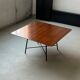 Table basse en bois et métal/laiton par Ico Parisi pour Cassina 1957