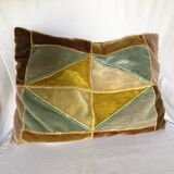 Vintage velvet cushion