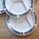 4 fondue plates Villeroy & Boch 191225