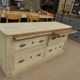 Commodity to 4 antique industrial drawers in 1900s oak
