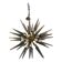 Contemporary Smoked “Spikes” Murano Glass Sputnik Chandelier