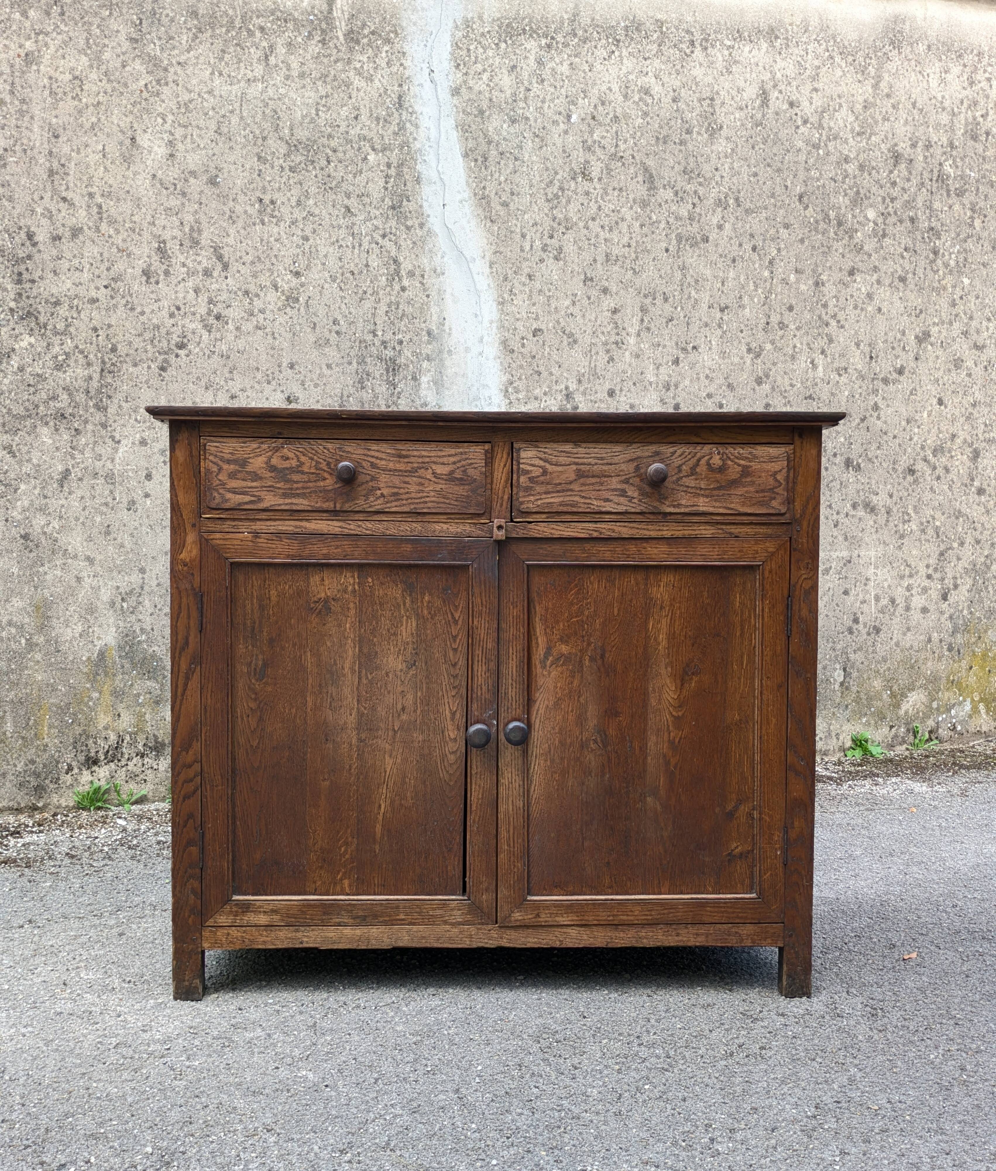 Rustic French buffet before 1900