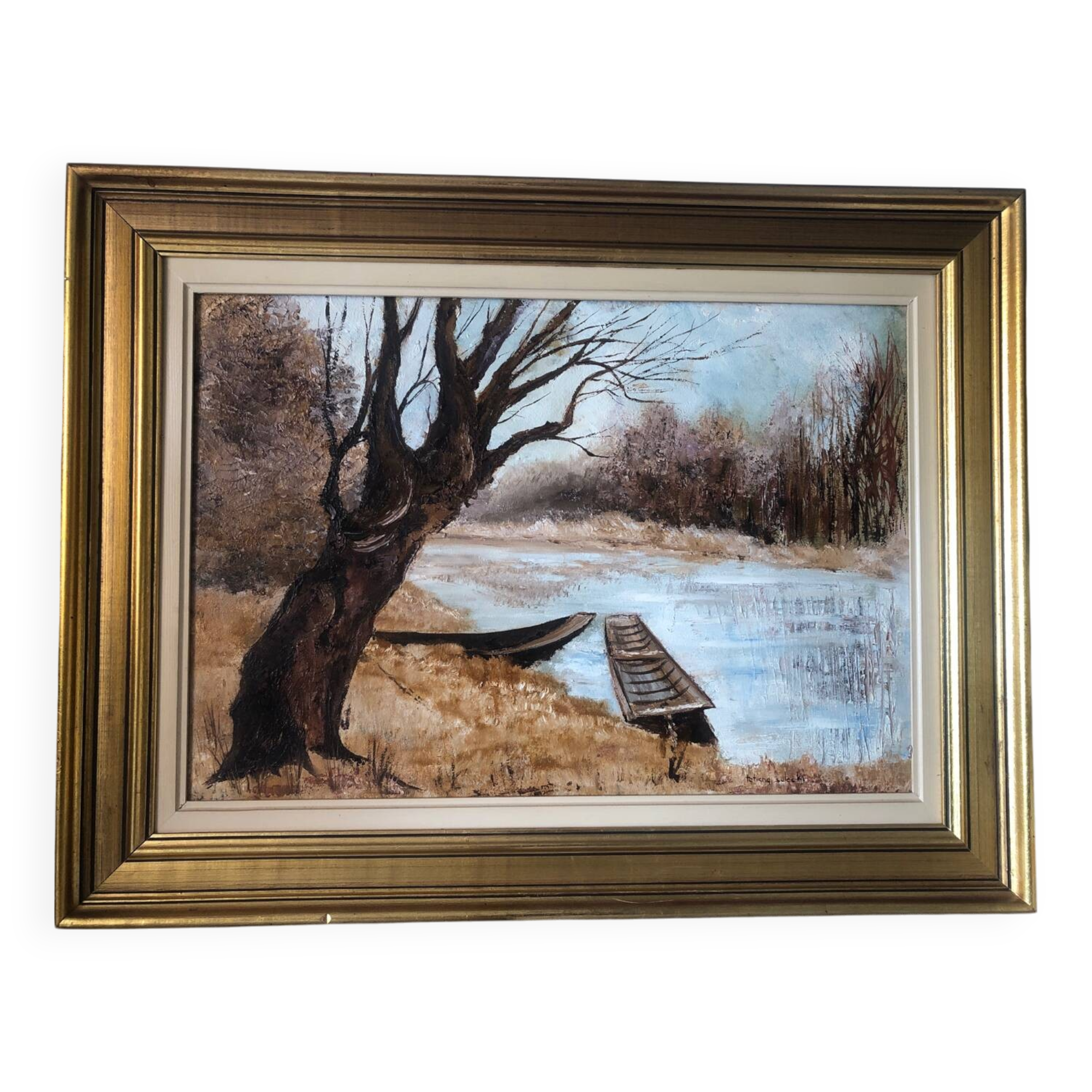 Tableau signé Tatiana Sulceki