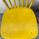 Mustard yellow Baumann chair