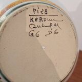 Keraluc Quimper ceramic jug