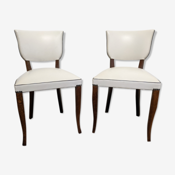 Pair of chairs from the 40s/50s in art deco style