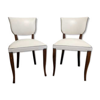 Pair of chairs from the 40s/50s in art deco style