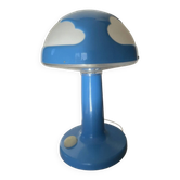 Lampe IKEA vintage Skojig bleu