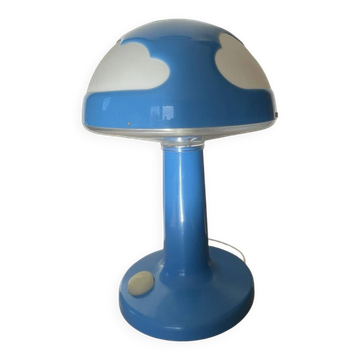 IKEA vintage Skojig blue lamp