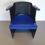 Chair model D61, designed by El Lissitzky in 1930. Manufactured in Germany by Tecta, circa 1970.