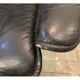 Armchair relaxation leather & footrest Stressless model Ekornes vintage 1980