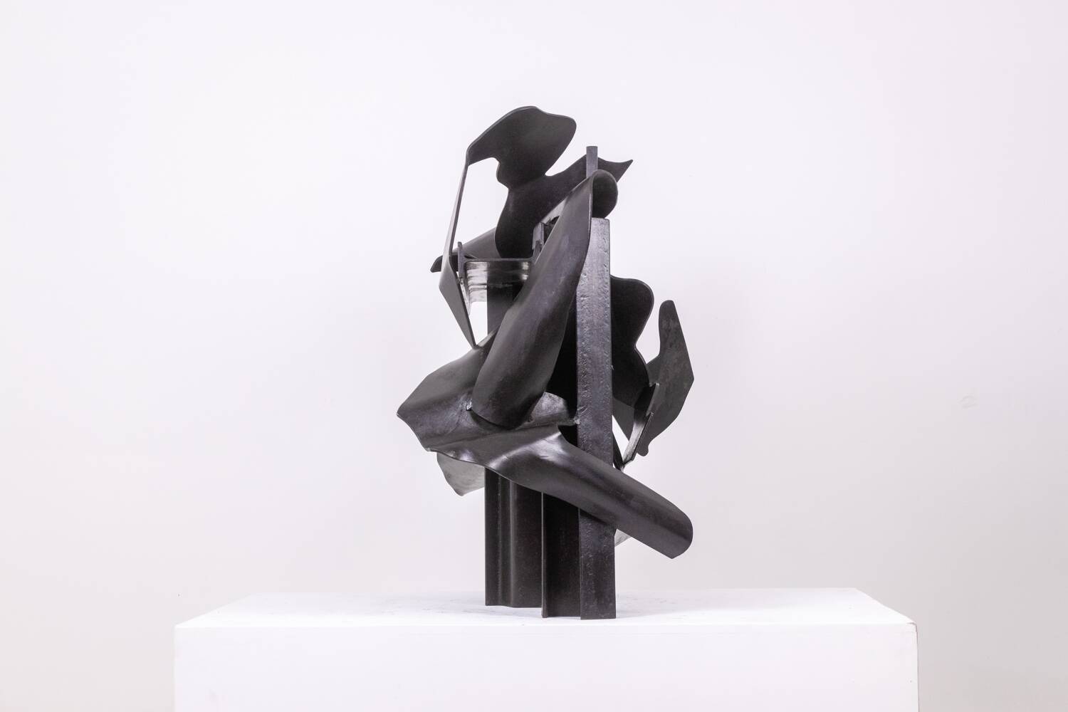 Jean Campa. Patinated metal sculpture. Year 1995.