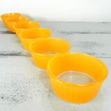 Set of 6 glass ramekins