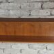 Étagère murale scandinave teck 1960