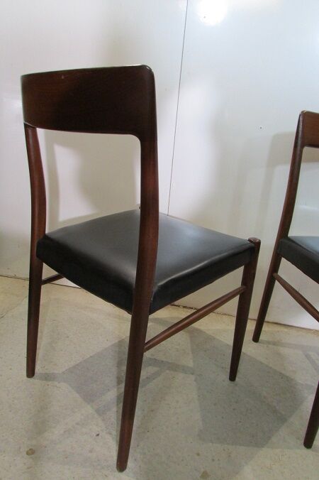 Lot de chaises scandinaves vintages