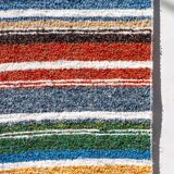 Handwoven recycled cotton rug - 40 x 60 cm