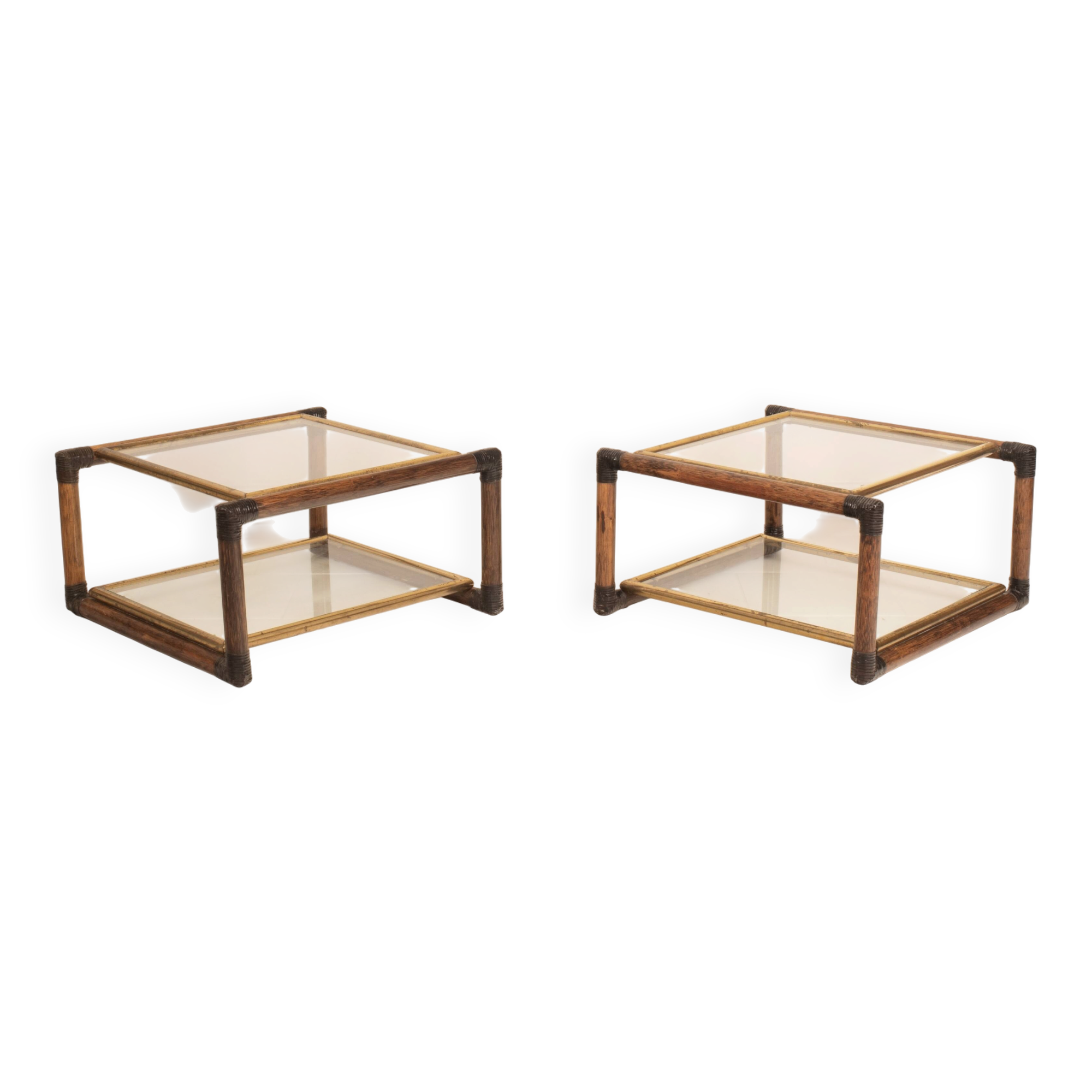 Marango Bedside Tables by Alberto Smania for Studio Smania Interni, 1968