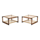 Tables de chevet Marango par Alberto Smania pour Studio Smania Interni, 1968