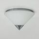 Limburg Glashütte wall ceiling lamp flush mount, 1970s