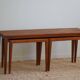 Set of 3 nesting tables in Brazilian rosewood by Severin Hansen.