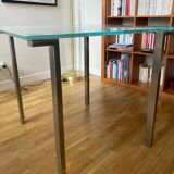 Jean Nouvel glass table by Cassina