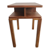 Art Deco walnut side table 1930s